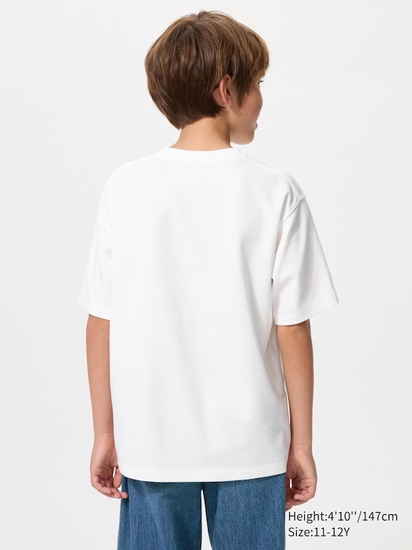 AIRism Cotton Graphic T-Shirt