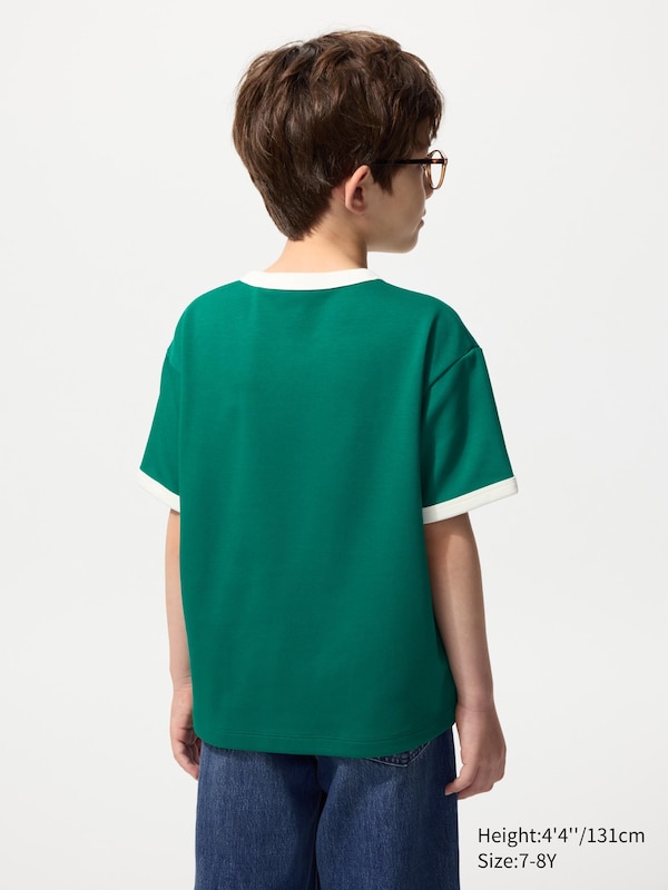 AIRism Cotton Graphic T-Shirt