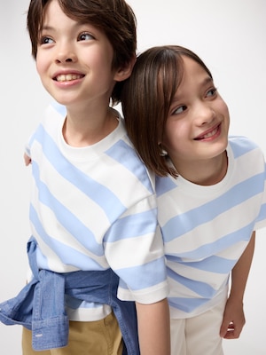 AIRism Cotton Striped T-Shirt