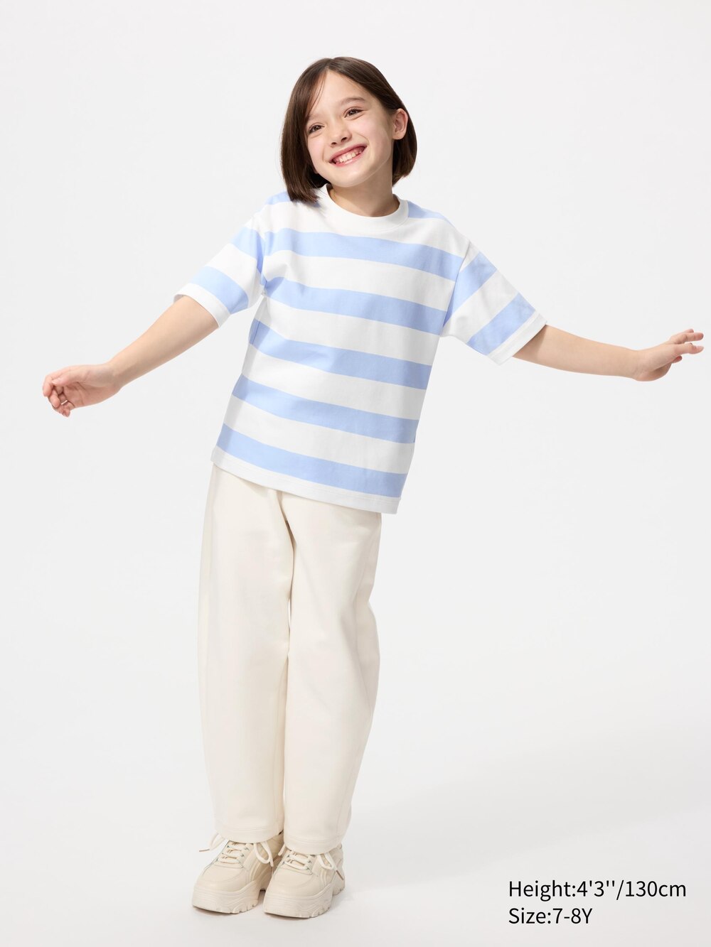 Uniqlo AIRism Cotton Striped T-Shirt — фото 2