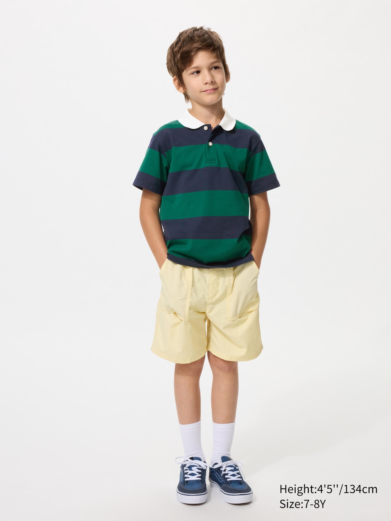DRY Pique Striped Polo Shirt