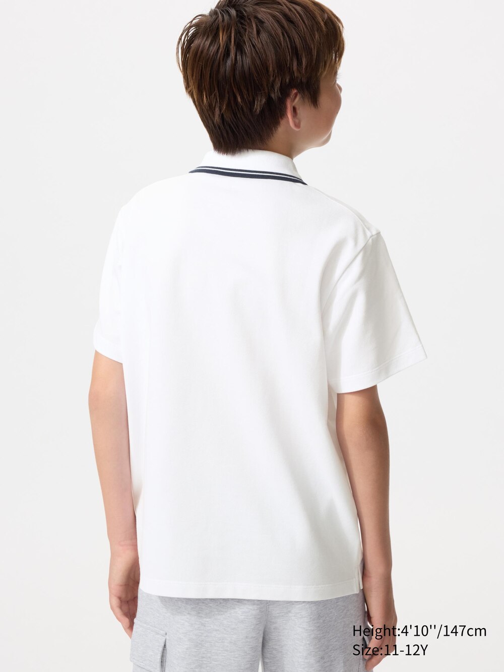 Uniqlo DRY Pique Polo Shirt | Embroidery — фото 3