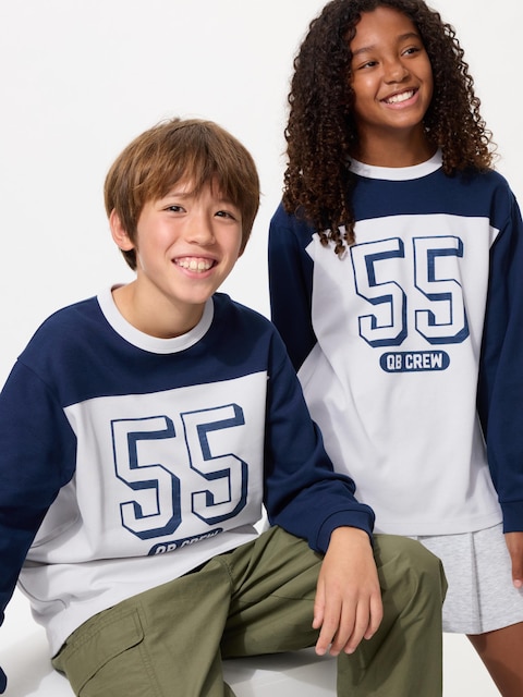 Uniqlo AIRism Cotton T-Shirt | Long Sleeve | Graphic