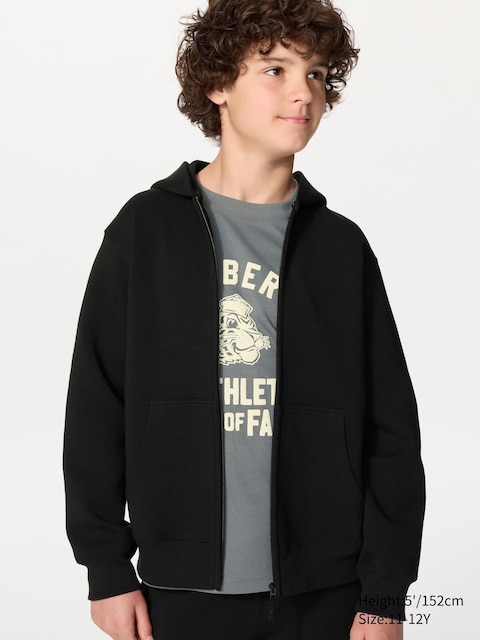 Uniqlo DRY Sweat Full-Zip Hoodie