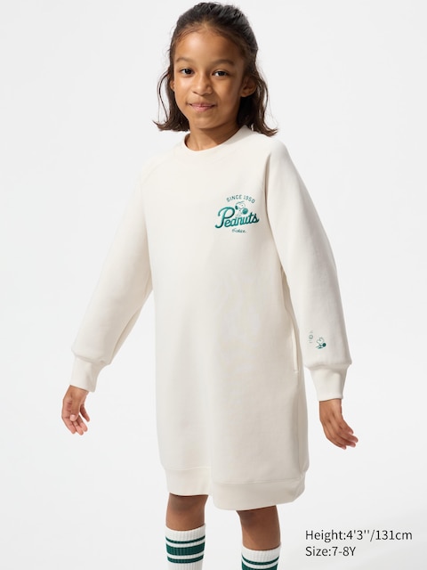Спортивное платье Uniqlo PEANUTS OFF WHITE