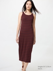 Ribbed Bra Dress | Striped