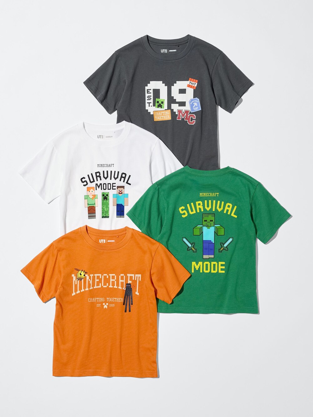 Uniqlo Minecraft UT Graphic T-Shirt — фото 3