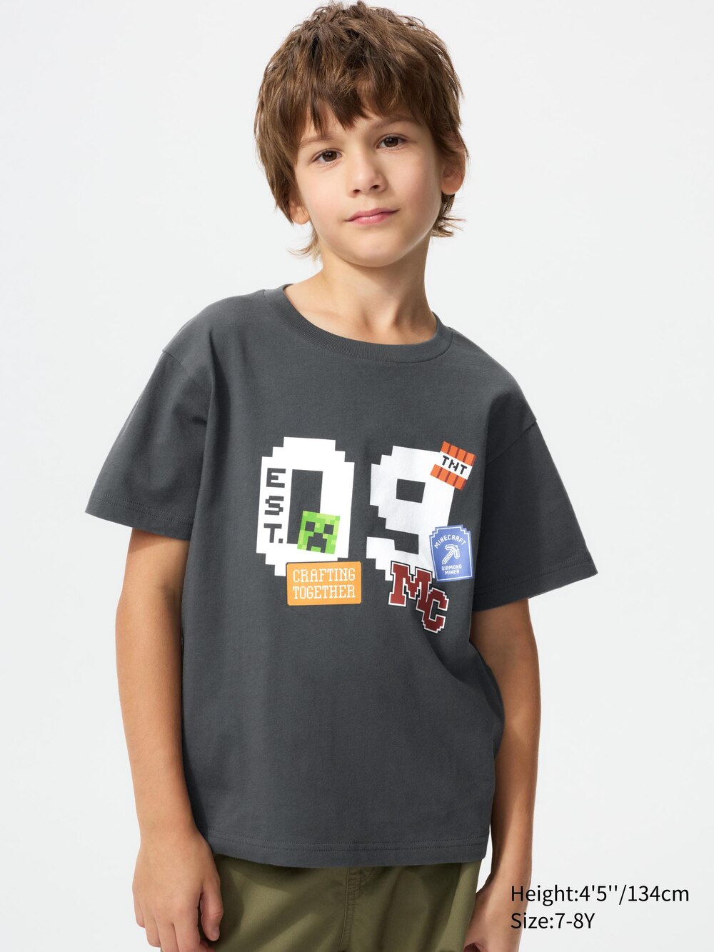 Uniqlo Minecraft UT Graphic T-Shirt — фото 2