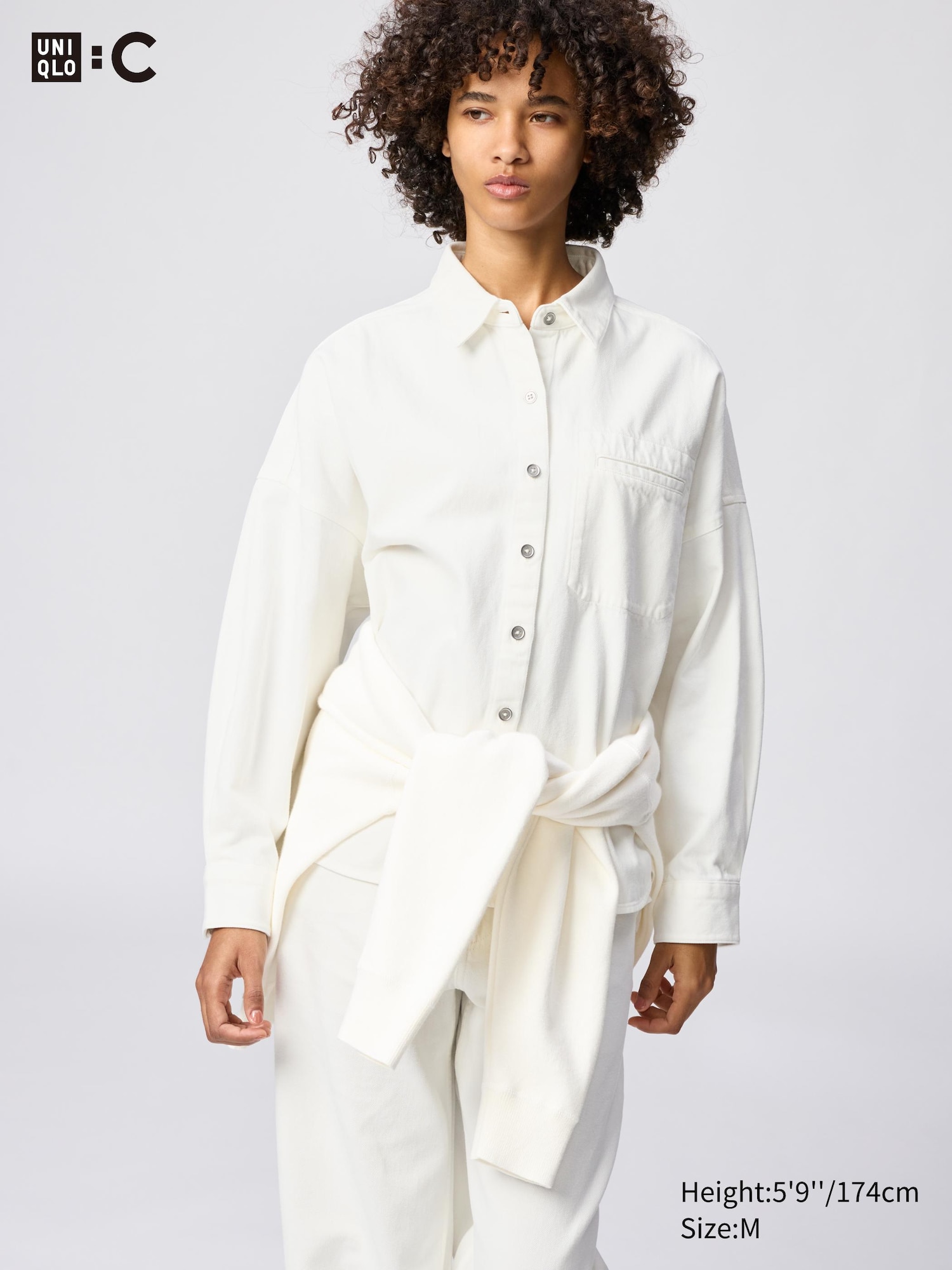 Denim Relaxed Shirt Jacket