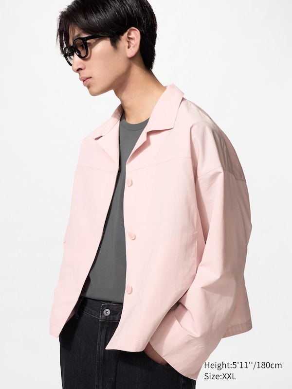 Open Collar Short Jacket