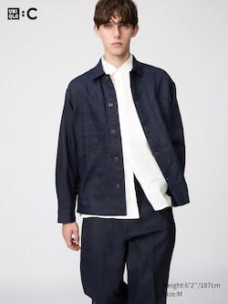 Premium Linen Shirt Jacket