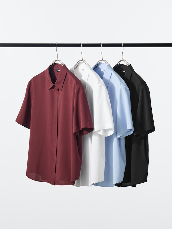 Rayon Short Sleeve Blouse