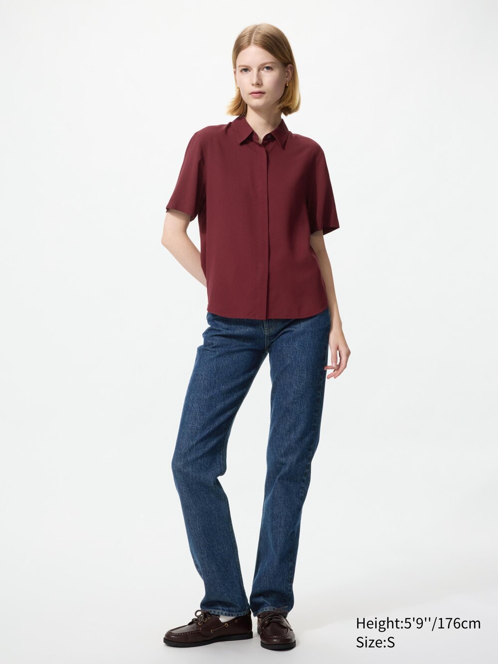 Uniqlo Rayon Short Sleeve Blouse — фото 2