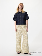 Drape Easy Pants | Flower