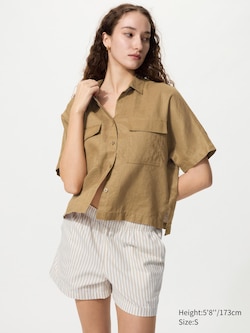 Cotton Easy Shorts | Stripe