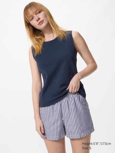 Uniqlo Cotton Easy Shorts | Stripe
