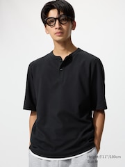 DRY Waffle Henley T-Shirt