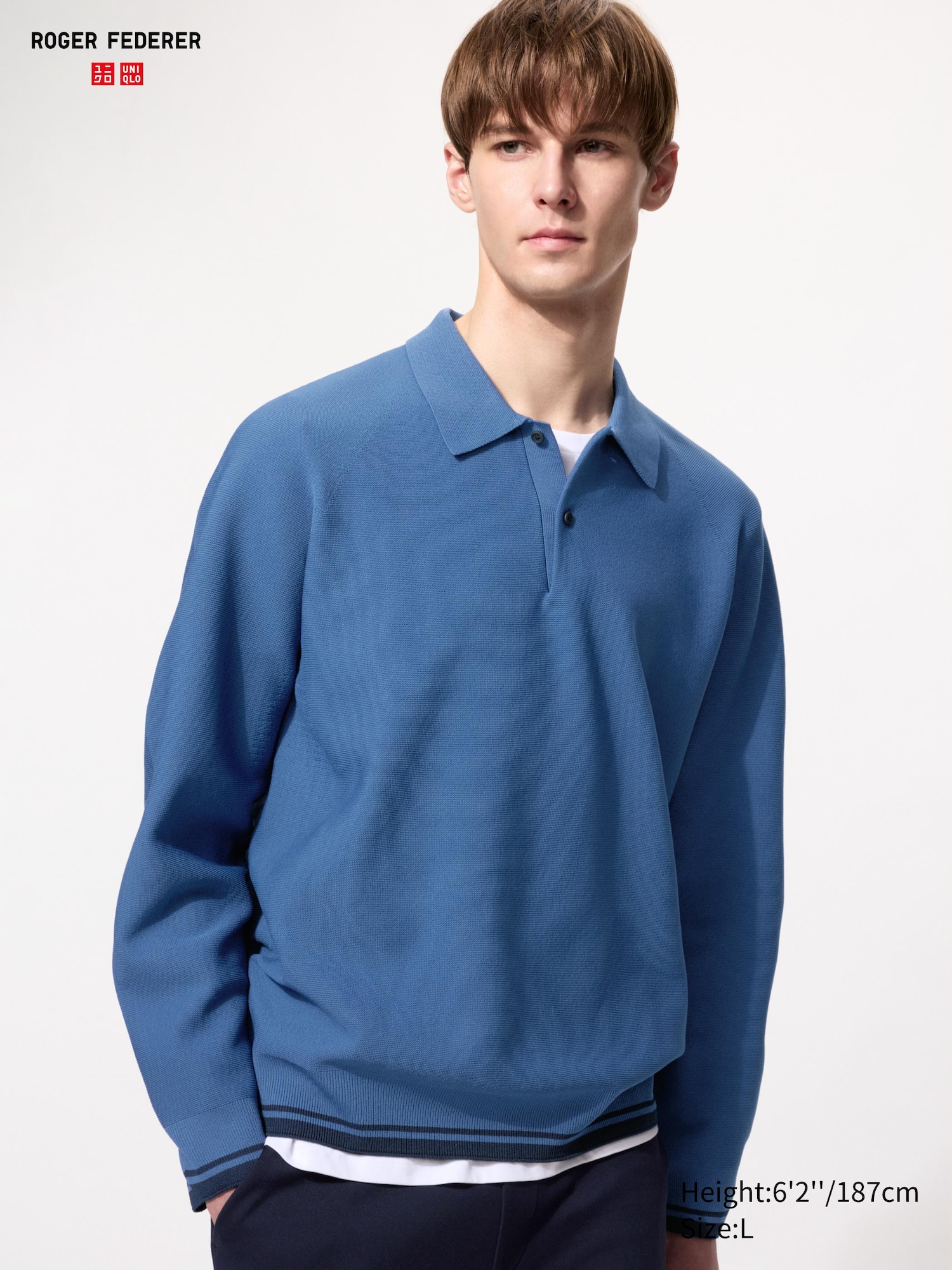 Washable 3D Knit Polo | Long Sleeve | UNIQLO US