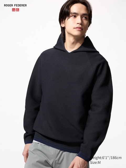 Uniqlo Washable 3D Knit Pullover Hoodie