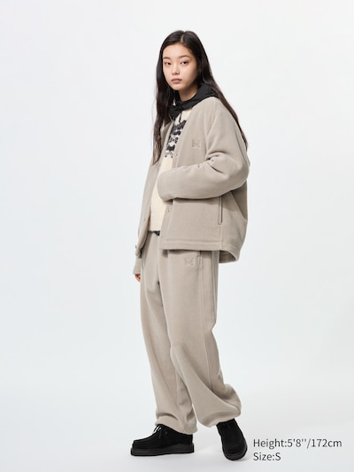 Fleece Wide Pants
