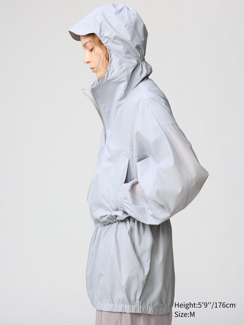 Женские куртки Uniqlo UV Protection Sheer Oversized Parka — фото 4
