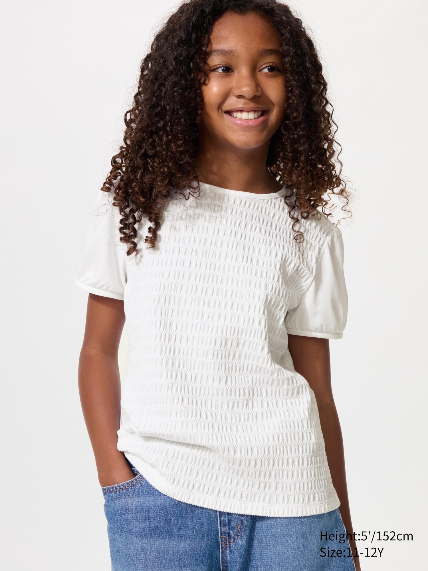 Puff Sleeve T-Shirt | Shirring | UNIQLO US