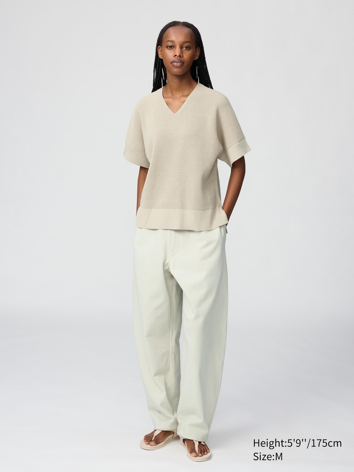 Women's V-Neck Sweater | Short Sleeve | UNIQLO US