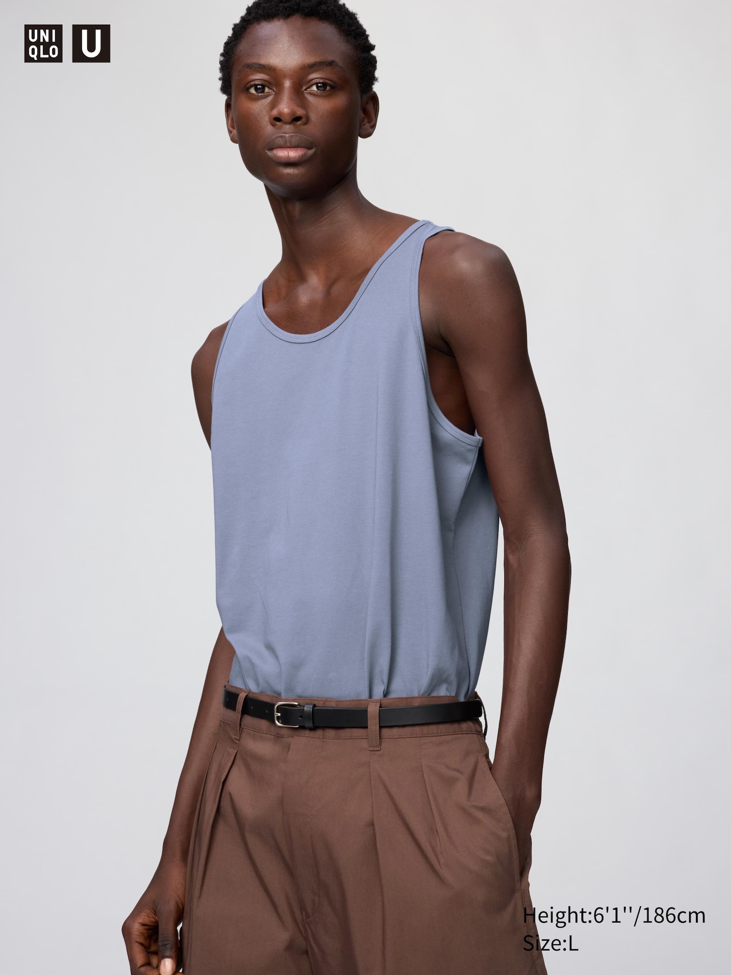 Men's DRY Color Ribbed Tank Top | UNIQLO US