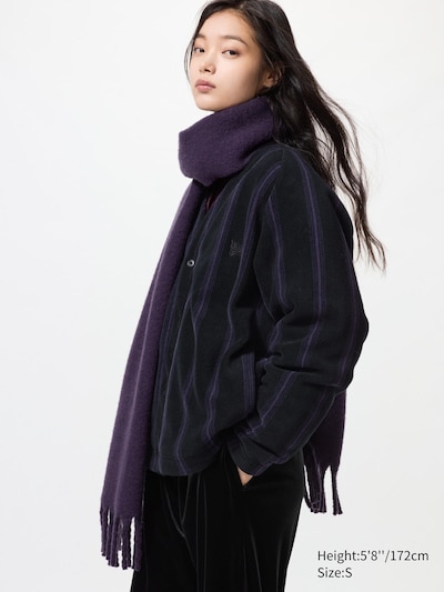 Fleece Cardigan | Print