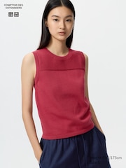 Cotton Sweater | Sleeveless