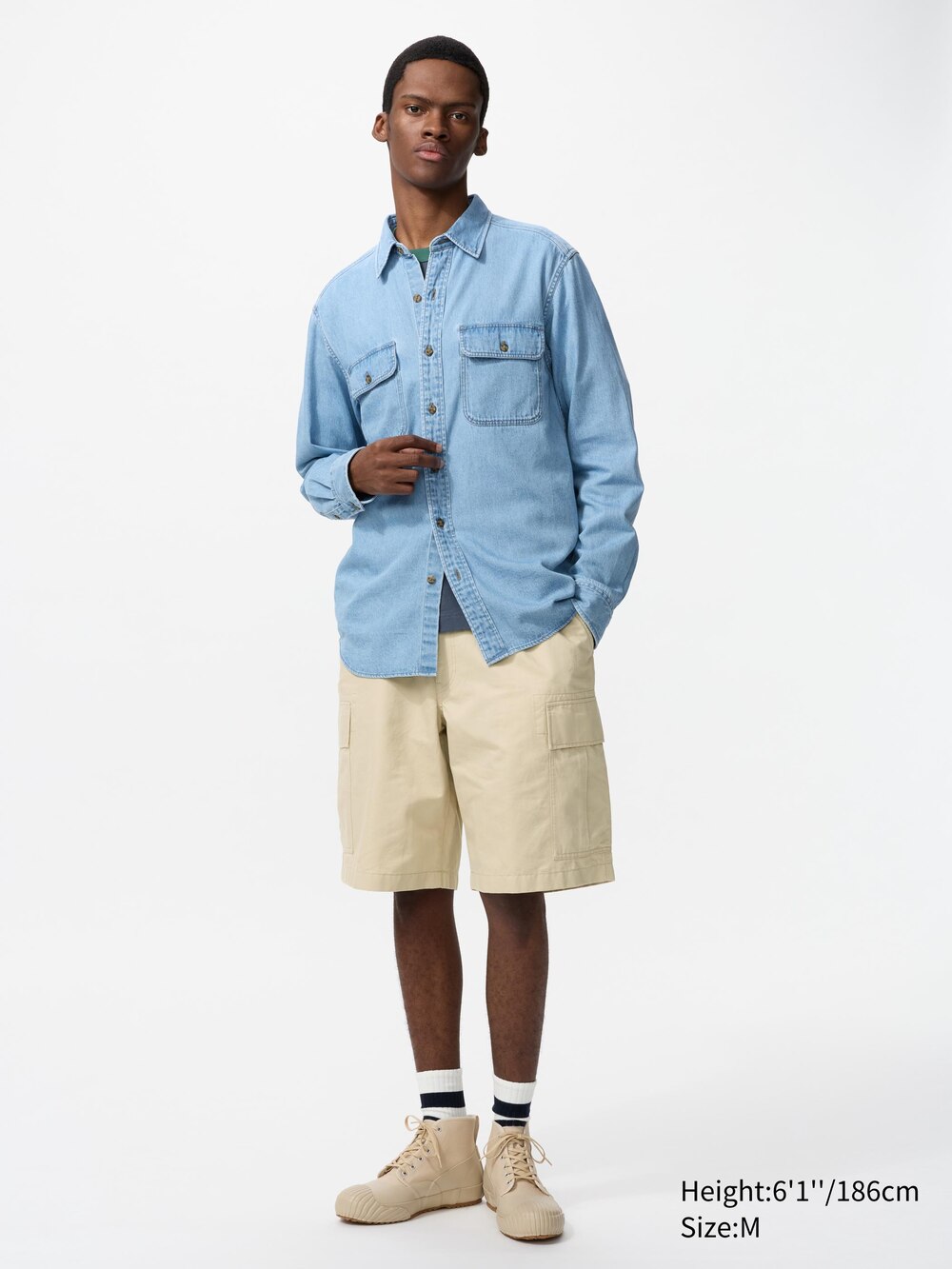 Uniqlo Denim Shirt — фото 2