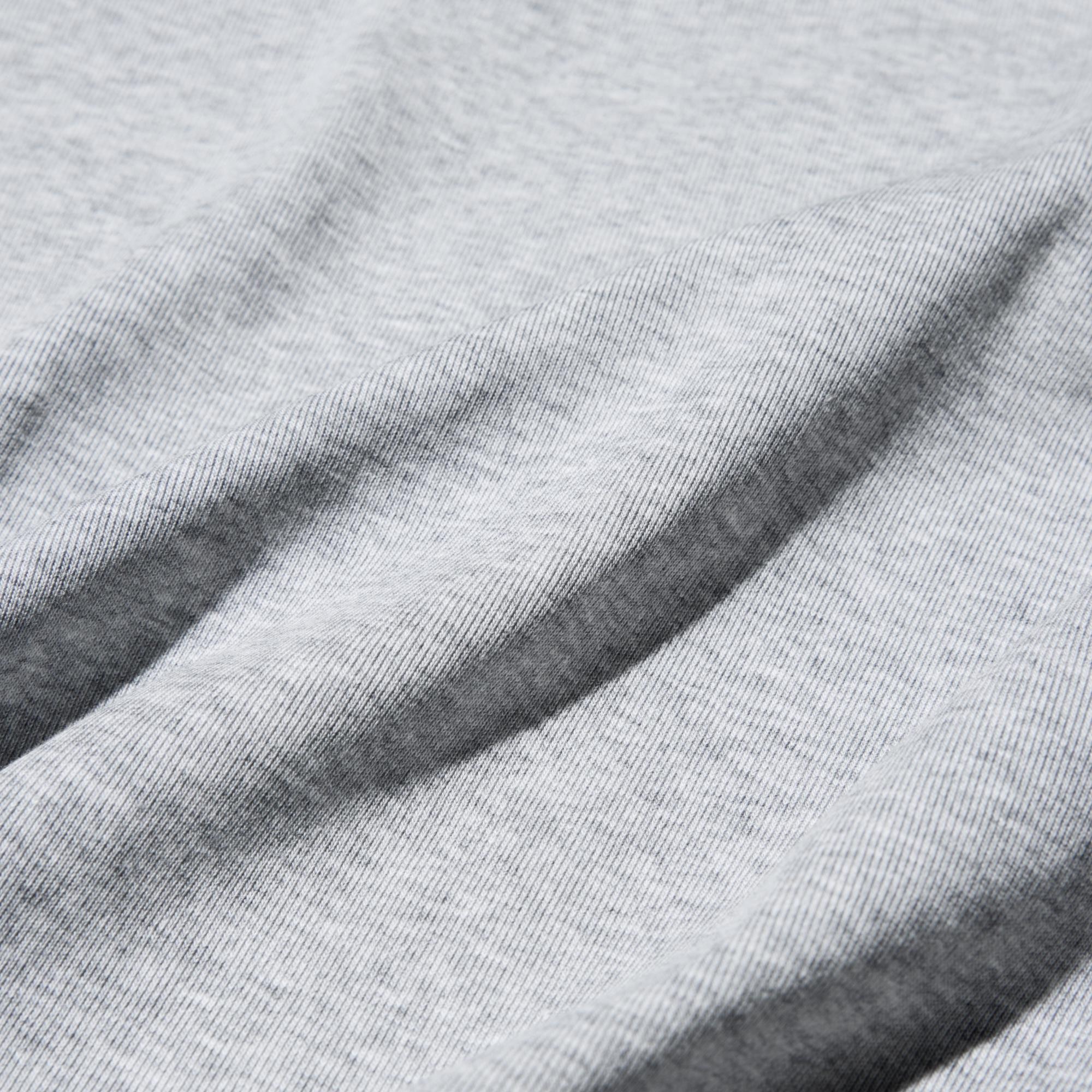 Smooth cotton blend fabric.
