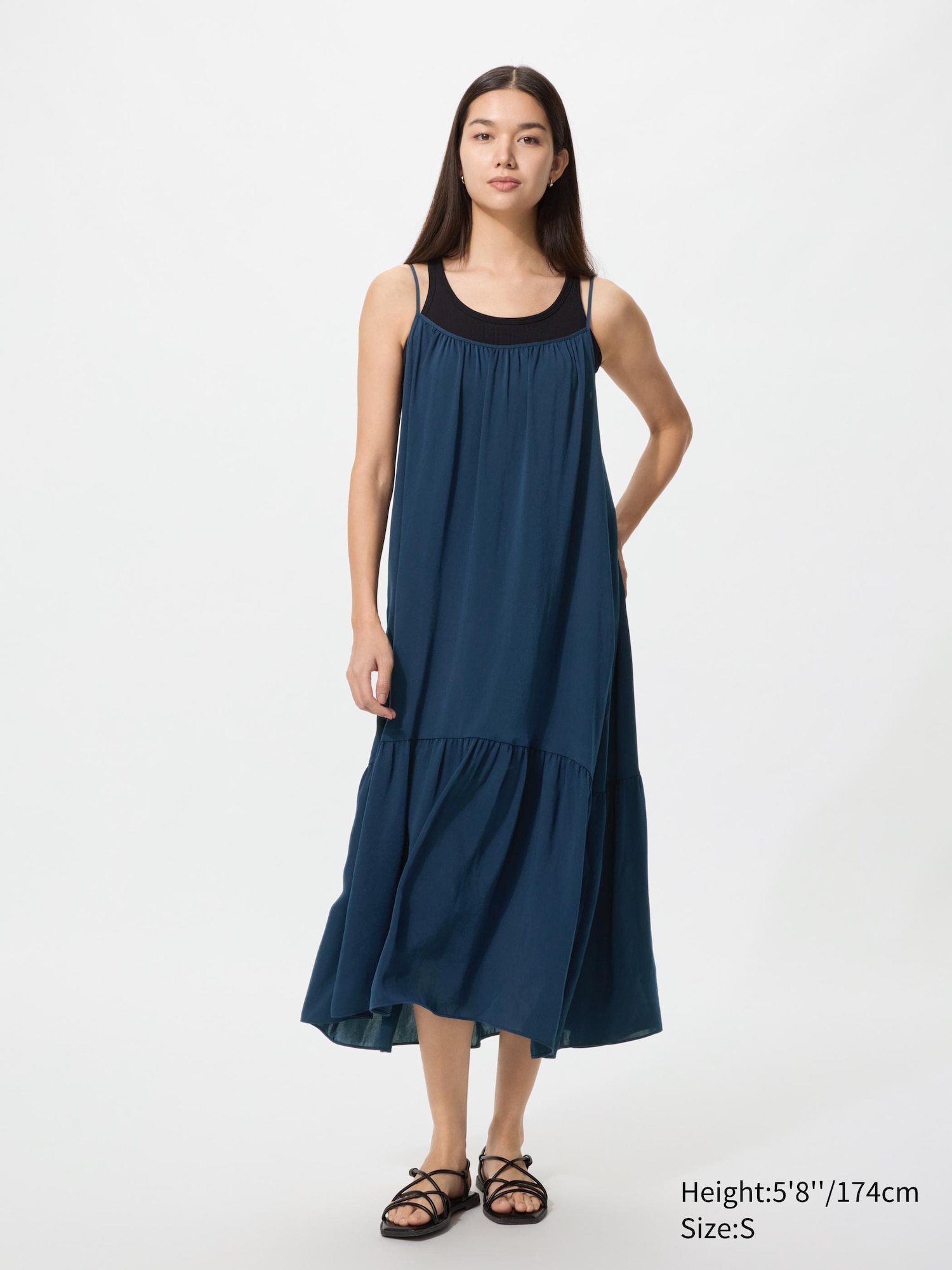 Women's Tiered Camisole Dress | UNIQLO US