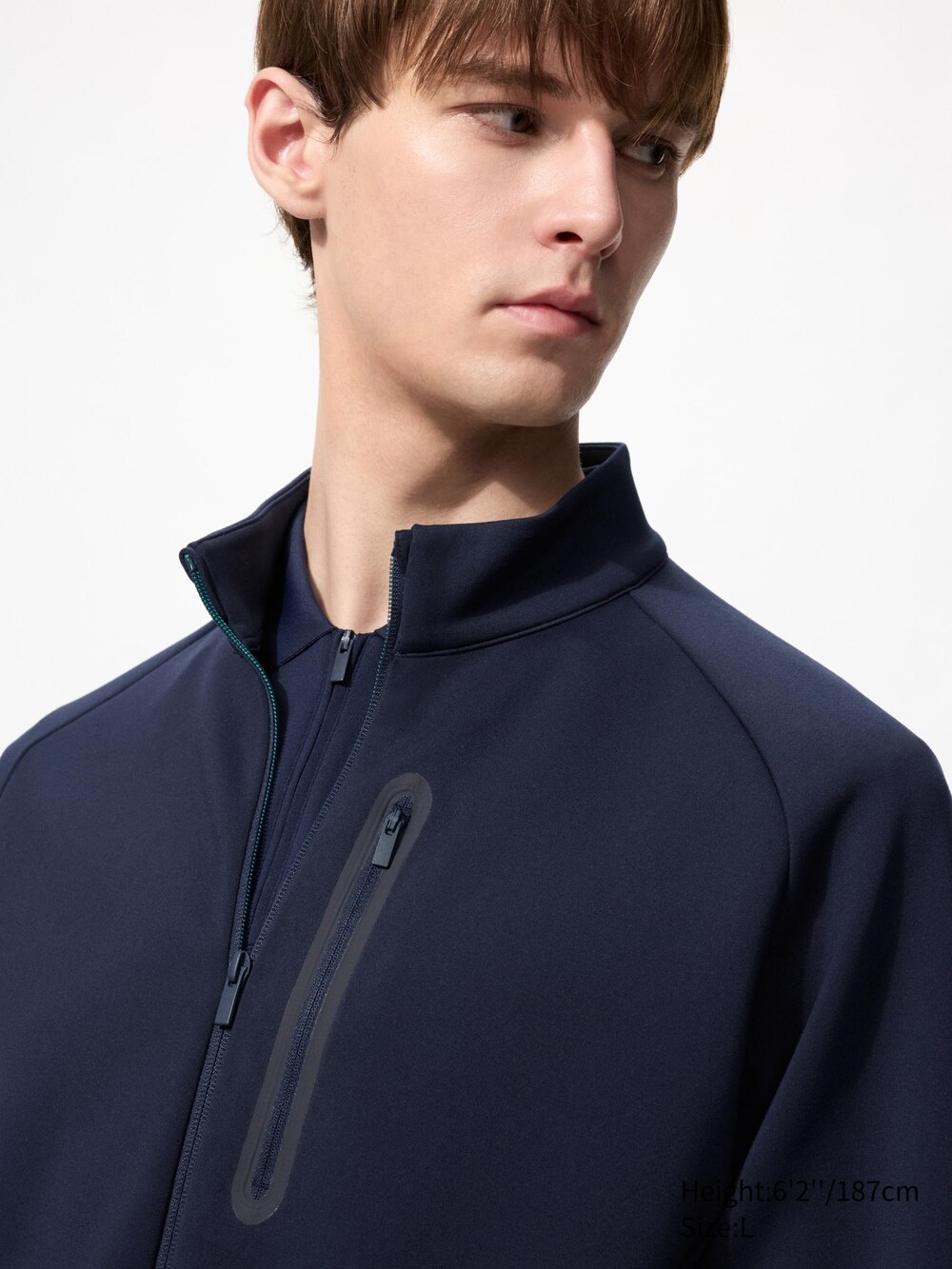 Uniqlo DRY Stretch Sweat Jacket — фото 3