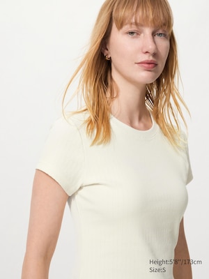 Ribbed Mini T-Shirt