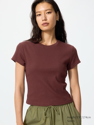 Ribbed Mini T-Shirt