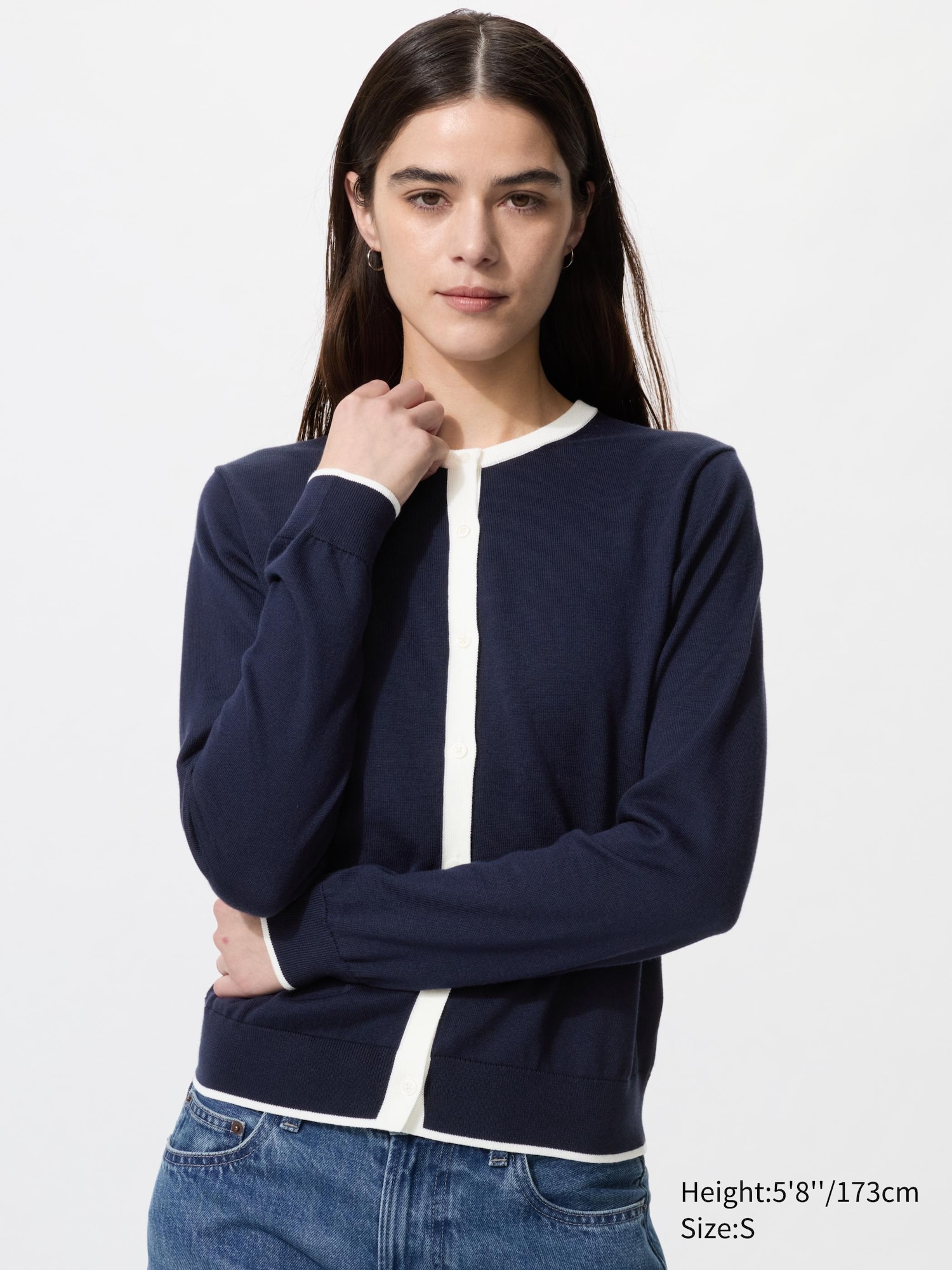 UV Protection Cardigan | Color Block - thumbnail 4