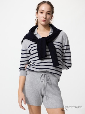 Washable Knit Ribbed Shorts
