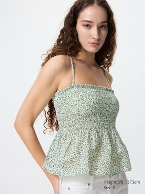 Shirring Bra Camisole
