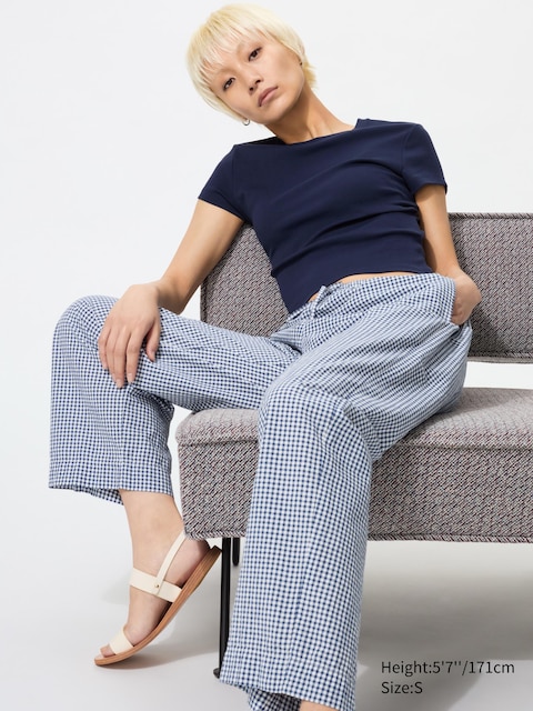 Uniqlo Easy Pants | Gingham