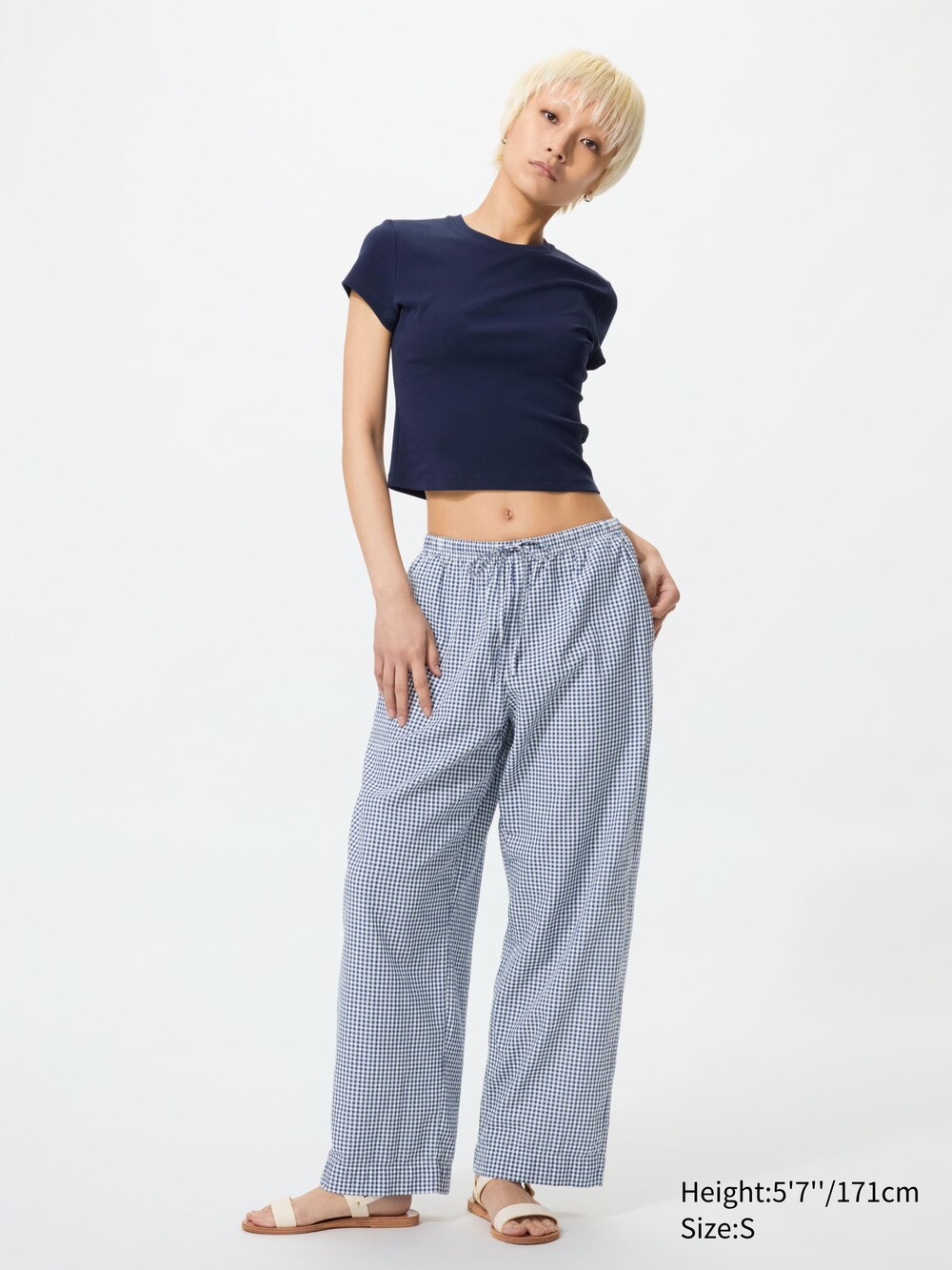 Uniqlo Easy Pants | Gingham — фото 2