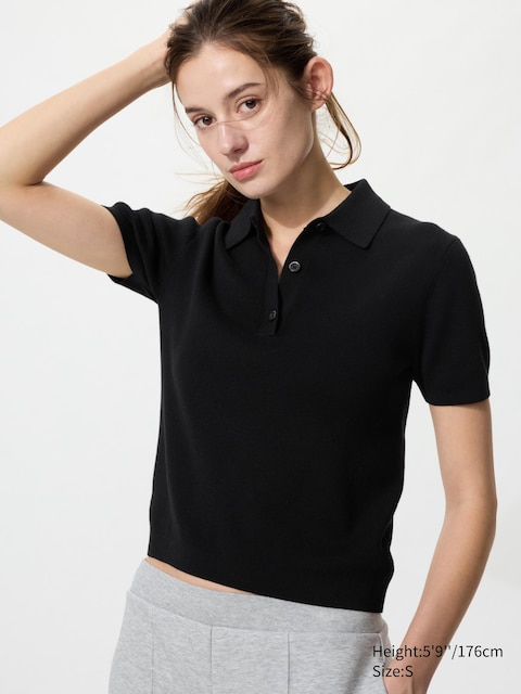 Uniqlo Polo Short Sleeve Sweater