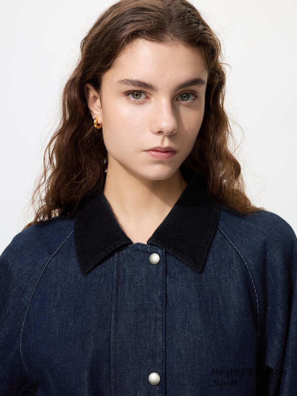 Uniqlo Barn Short Jacket | Denim — фото 3