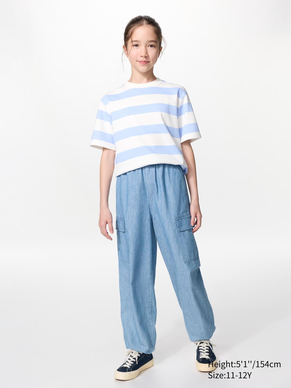 Uniqlo Cargo Jogger Pants | Chambray — фото 2