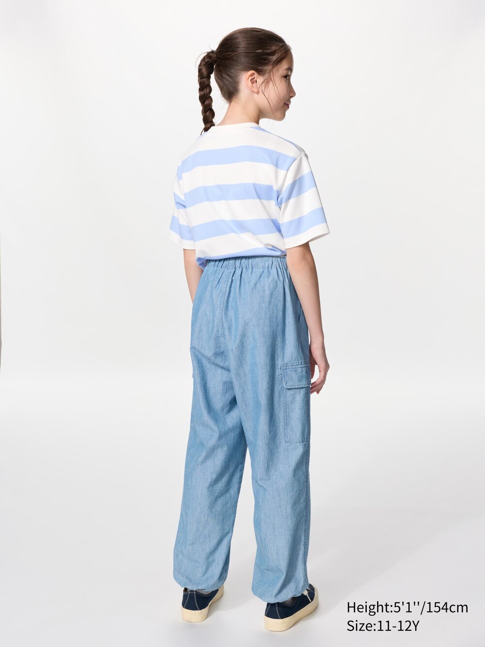 Uniqlo Cargo Jogger Pants | Chambray — фото 3