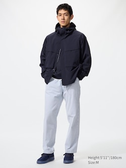 Stretch Easy Ankle Pants | Seersucker