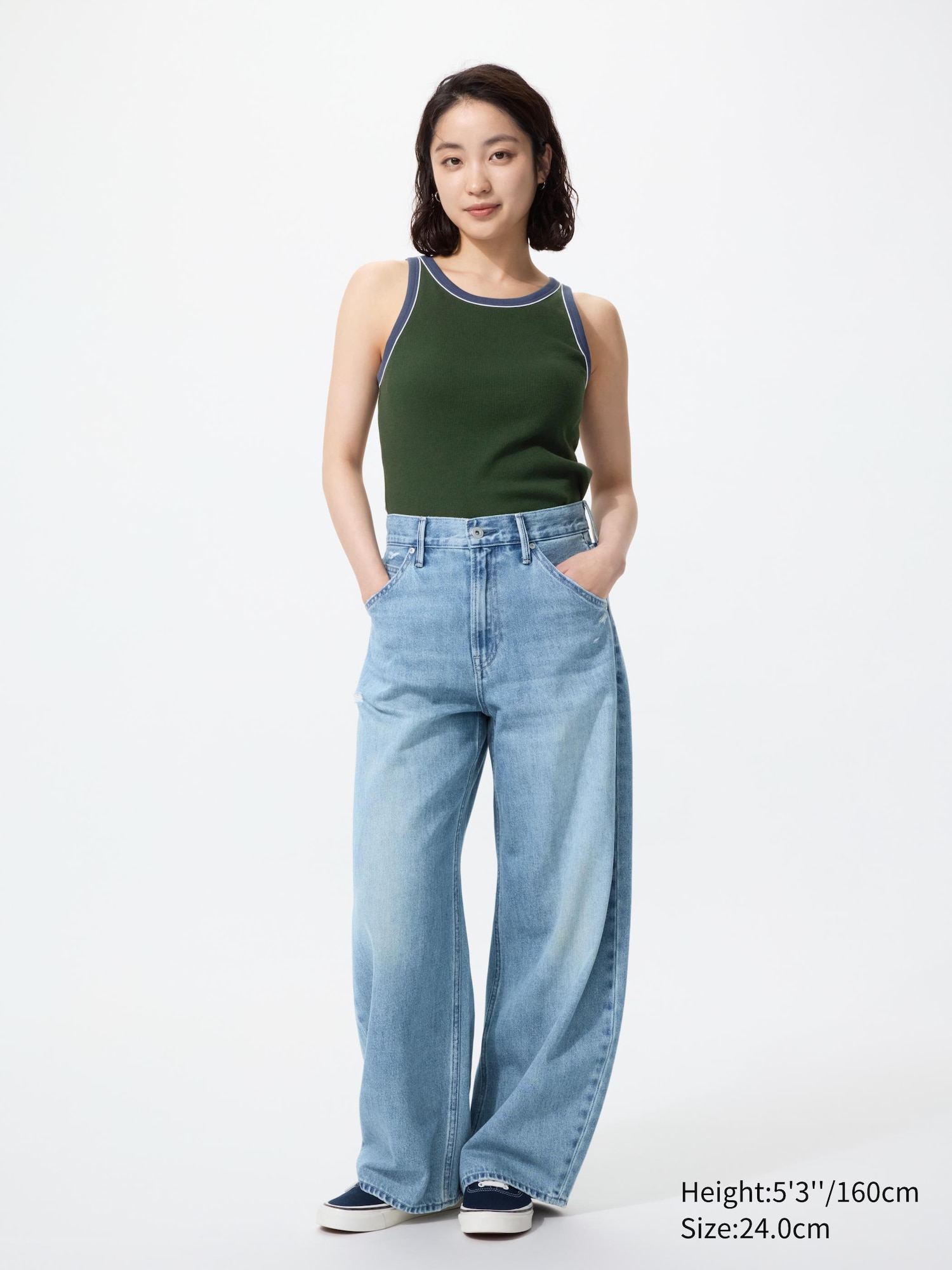 Unisex Barrel Jeans | Short | UNIQLO US