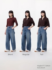 Barrel Jeans | Short