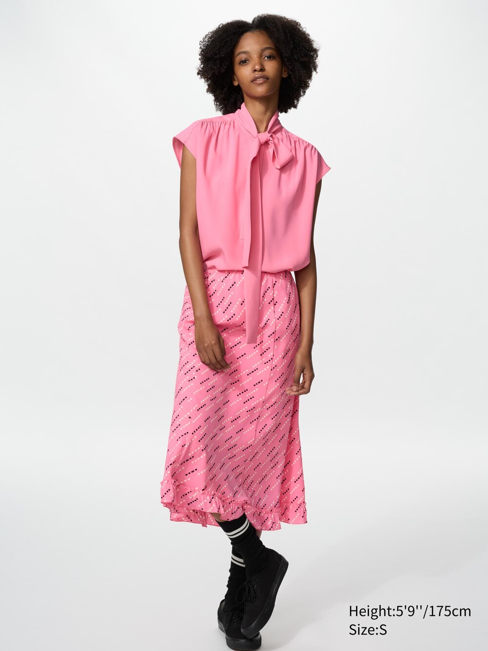 Uniqlo Bow Tie Sleeveless Blouse — фото 2