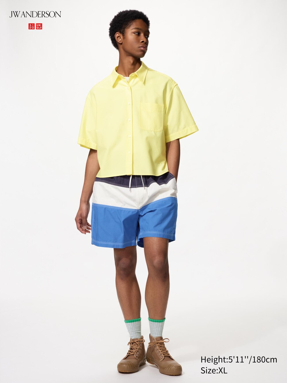 Uniqlo Oxford Boxy Shirt | Short Sleeve — фото 4